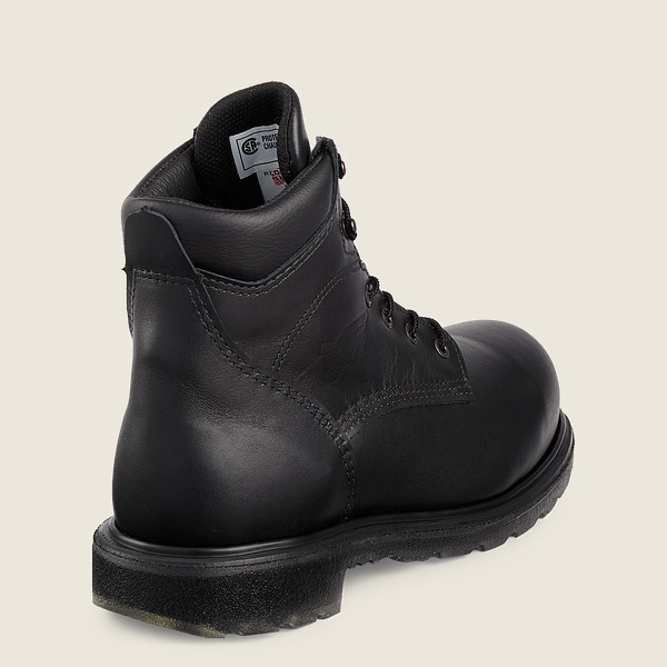 Red Wing Safety Bot Erkek - Supersole® 2.0 - 6-Inch Csa Toe - Siyah - 79MHTYCIF